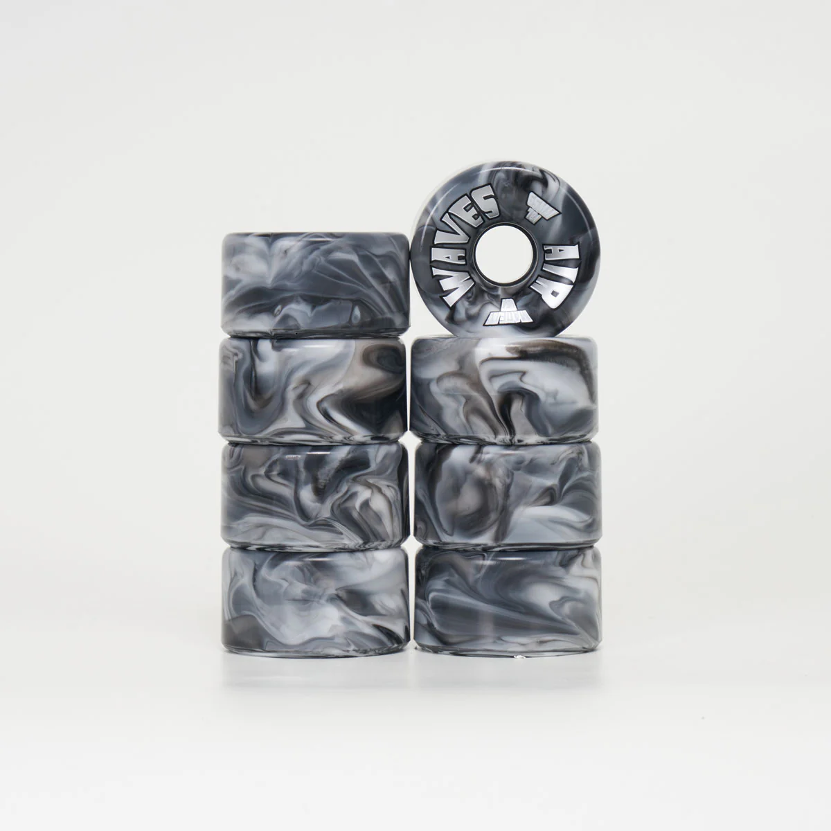Airwaves 65mm/78a Wheels - Black/White Marble