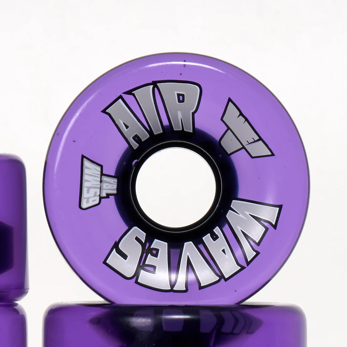Airwaves 65mm/78a Wheels - Clear Purple - Image 4