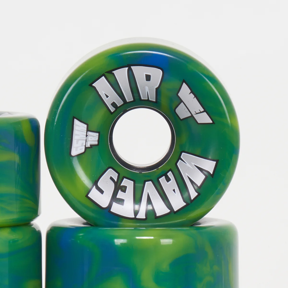 Airwaves - Green & Blue Swirl - Image 2