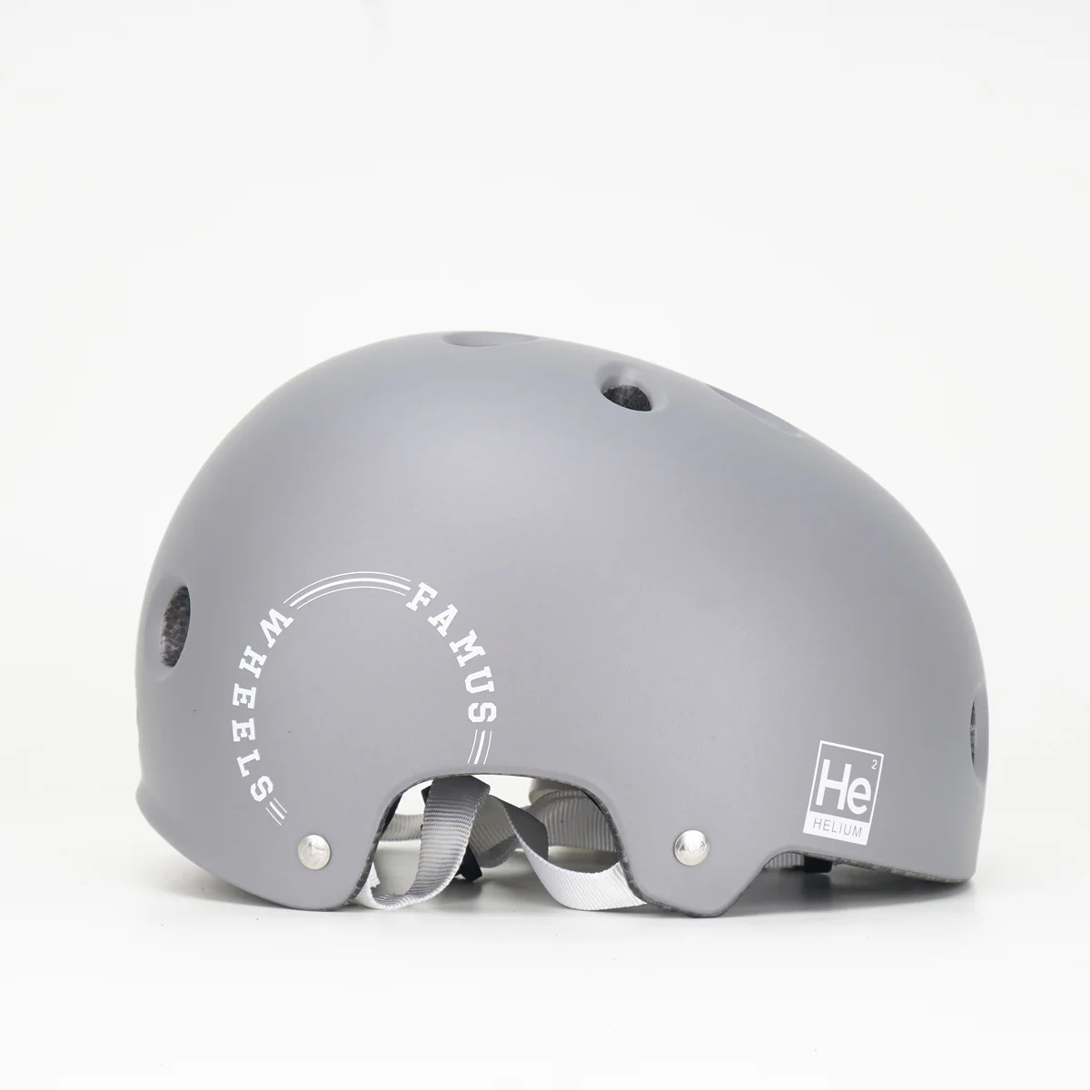 ALK13 x Famus Helium Helmet - Grey / White - Image 2