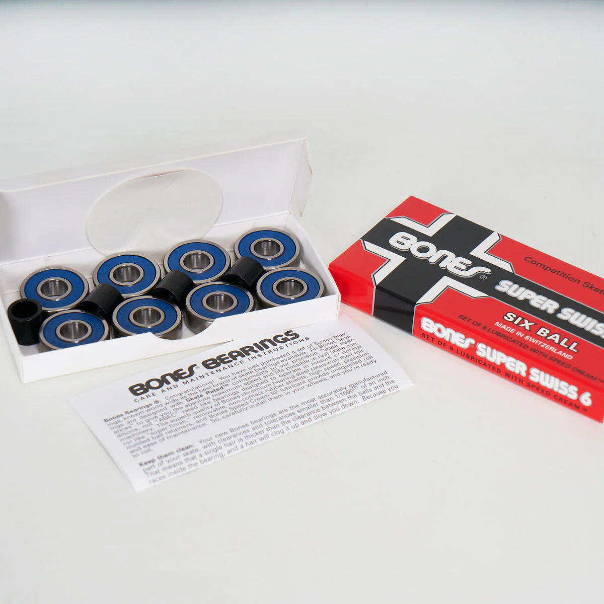 Bones Super Swiss 6 Ball Bearings - 8 Set - Image 2