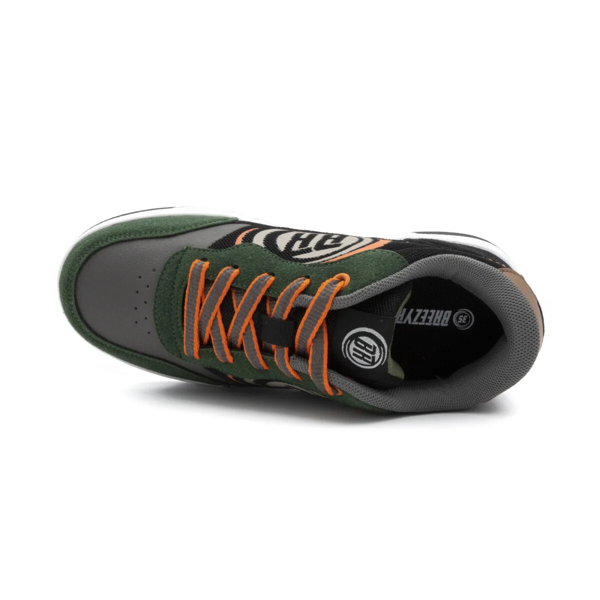 Breezy Rollers Hero 2 - Walk & Roll Shoes (Green) - Image 2