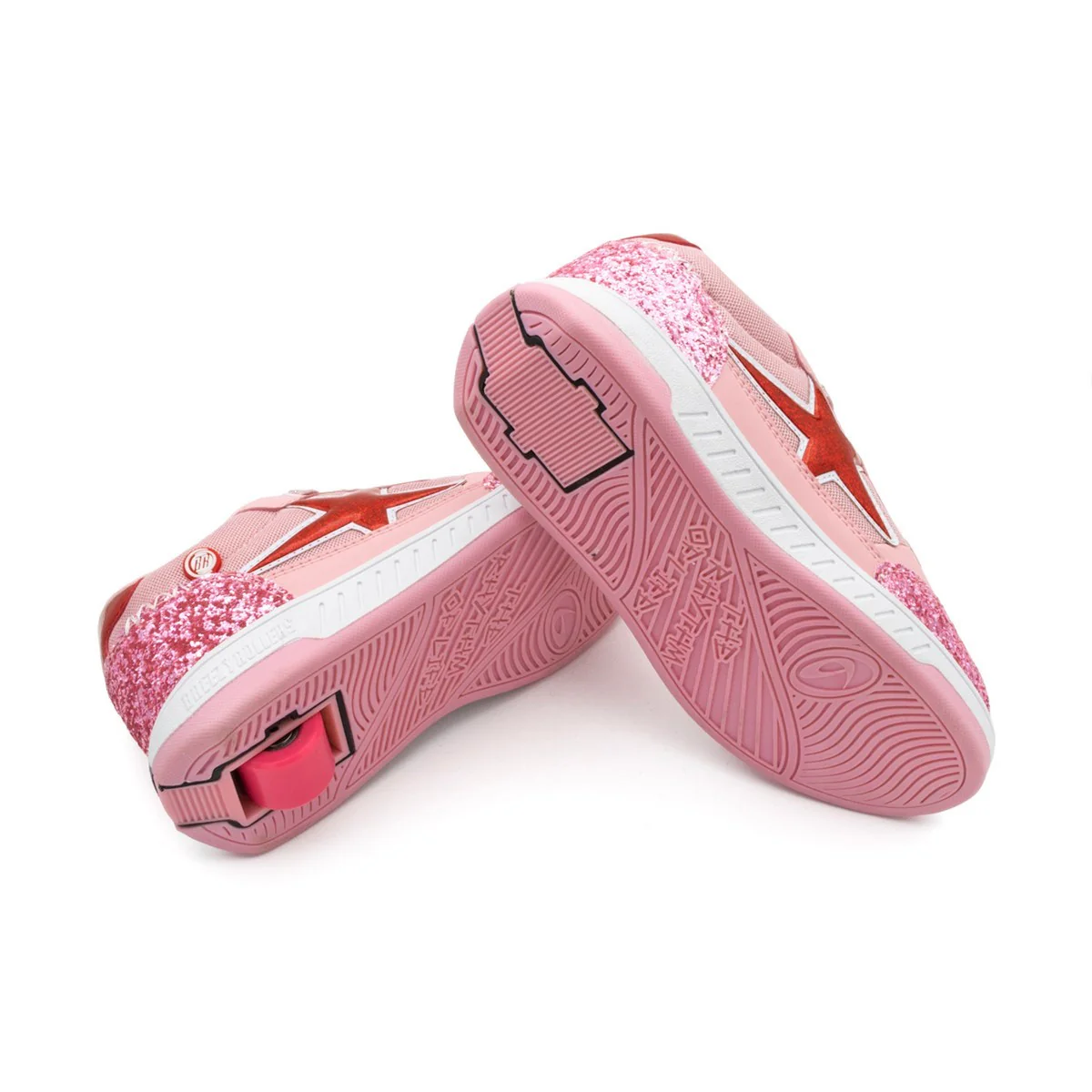 Breezy Rollers Star - Walk & Roll Shoes (Pink) - Image 3