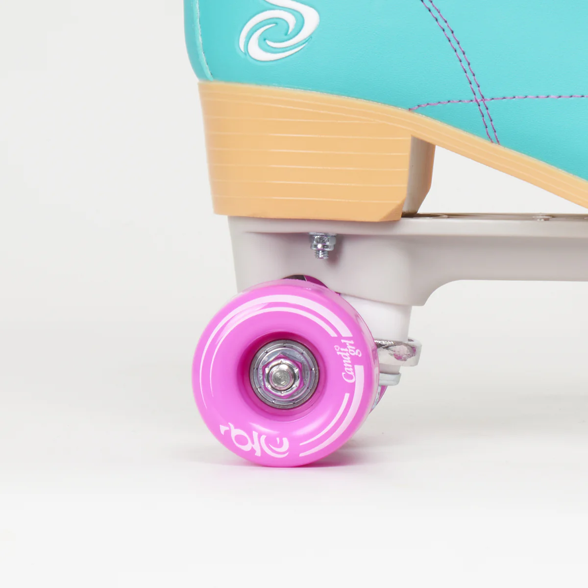 Candi Grl Sabina Skates - Mint / Purple - Image 3