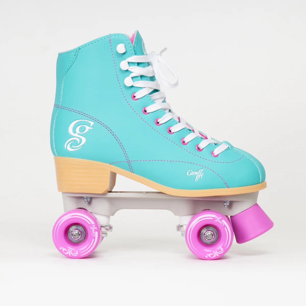 Candi Grl Sabina Skates - Mint / Purple - Image 4