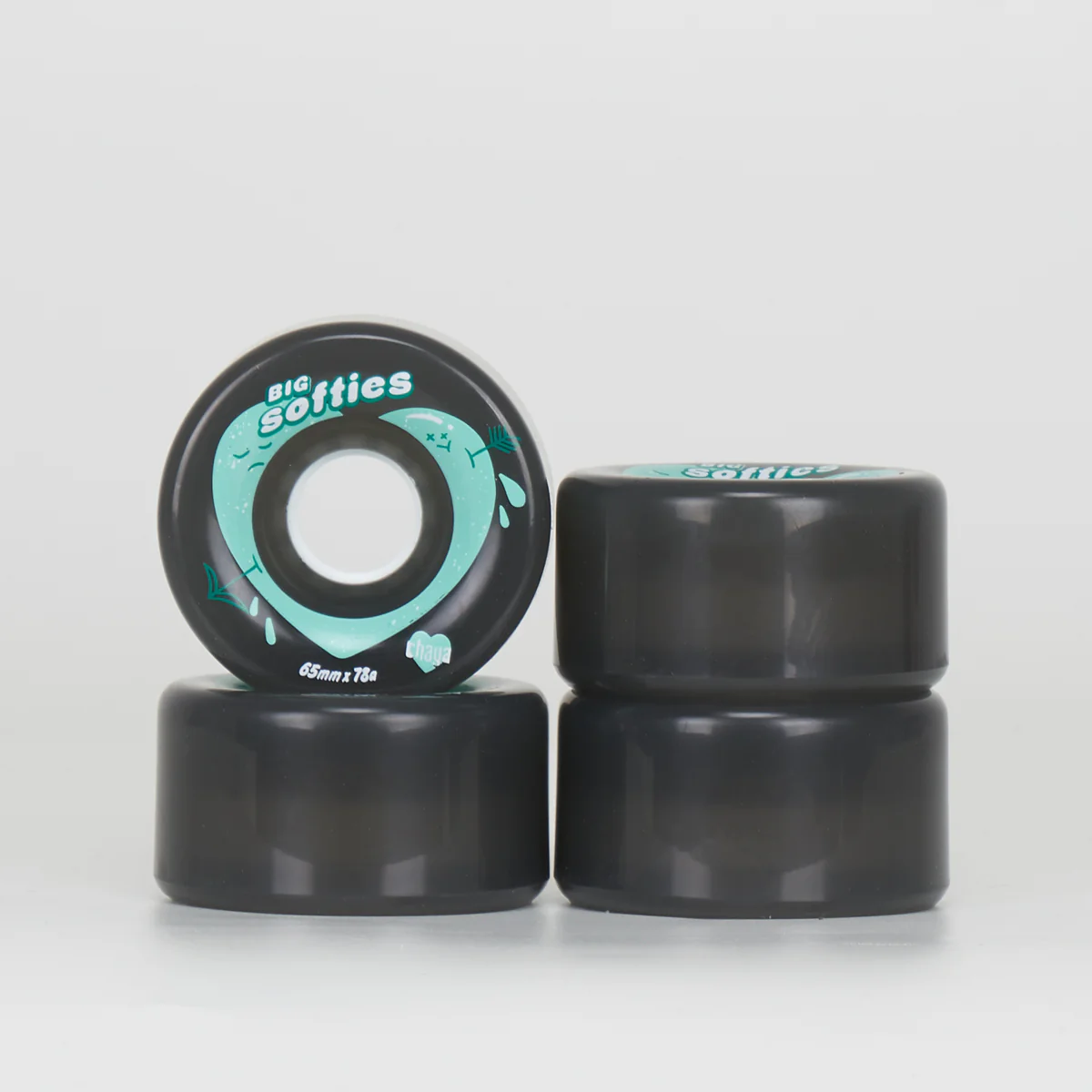 Chaya Big Softies 65mm/78A - Clear Black