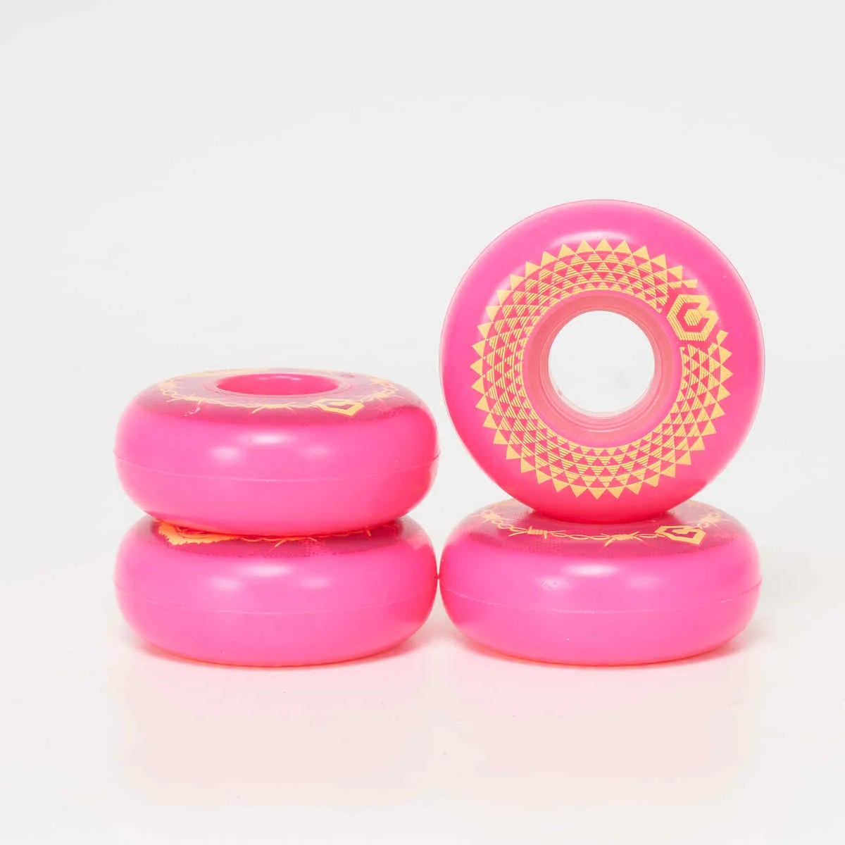 Chroma Stefan Brandow V4 Pro 60mm 90a Wheels - Pink - Image 3