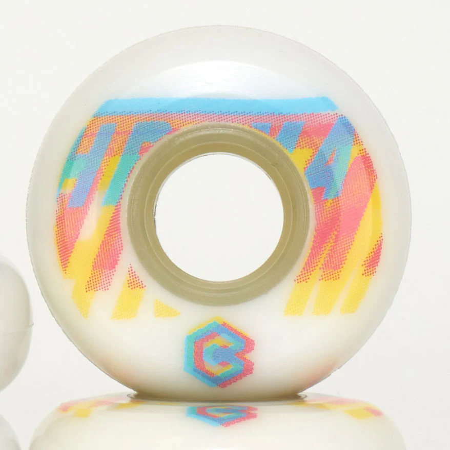 Chroma Team 58mm 90a V1 Wheels - White (4-Set) - Image 3