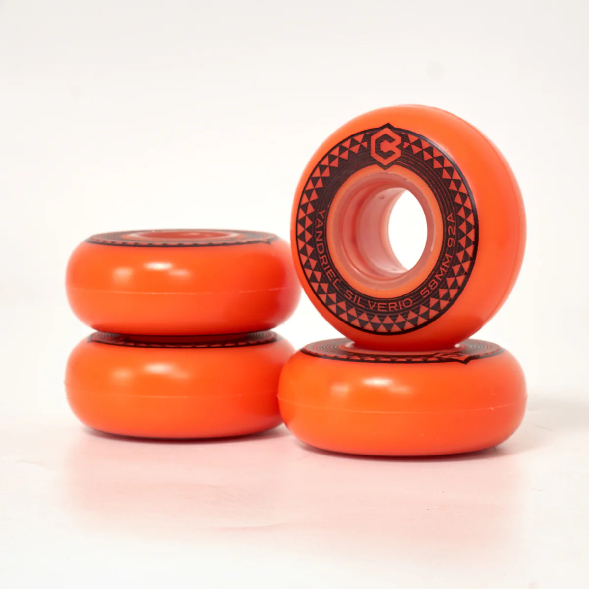 Chroma Yandriel Silverio 58mm 92a Wheels - Orange - Image 3