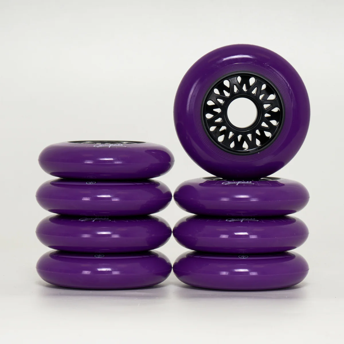 Compass Synthwave 90mm Wheels - Purple (8-Set) - Image 4
