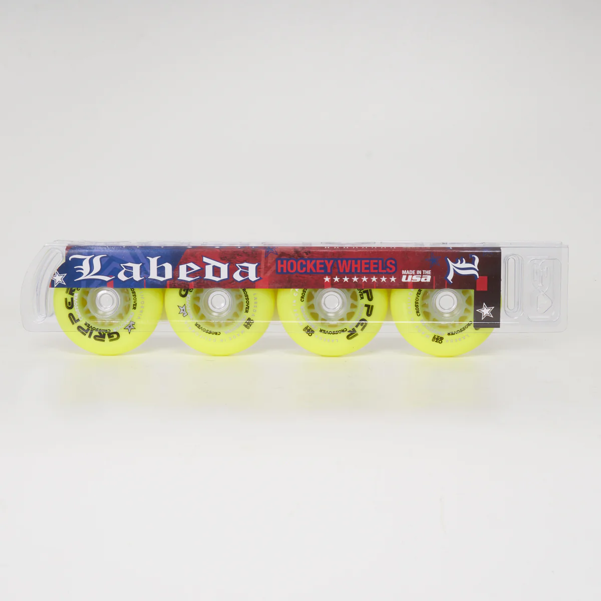 Labeda Gripper Indoor Wheels - Medium Hardness - 72mm / 76mm / 80mm (Indoor/Hockey) - Image 4