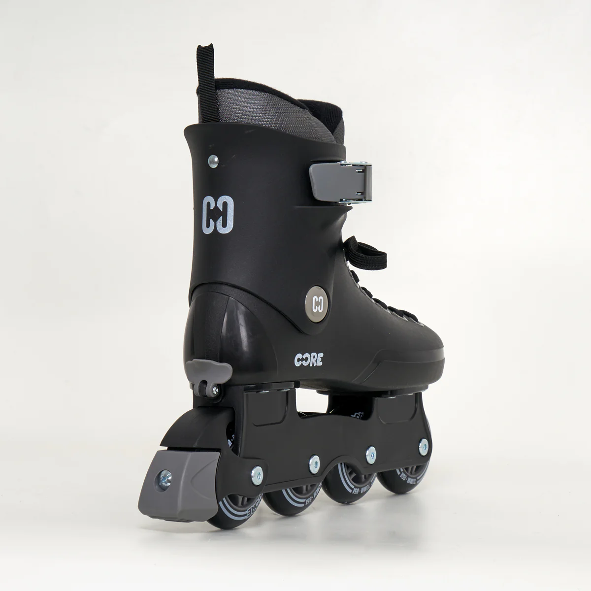 CORE Retro Inline Adjustable Skates - Kids (Black) - Image 3