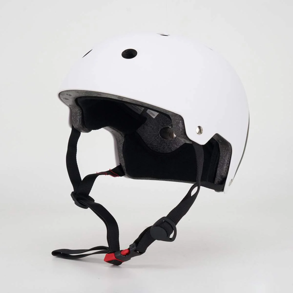 Core Street Helmet - White with Black Decal - Image 2