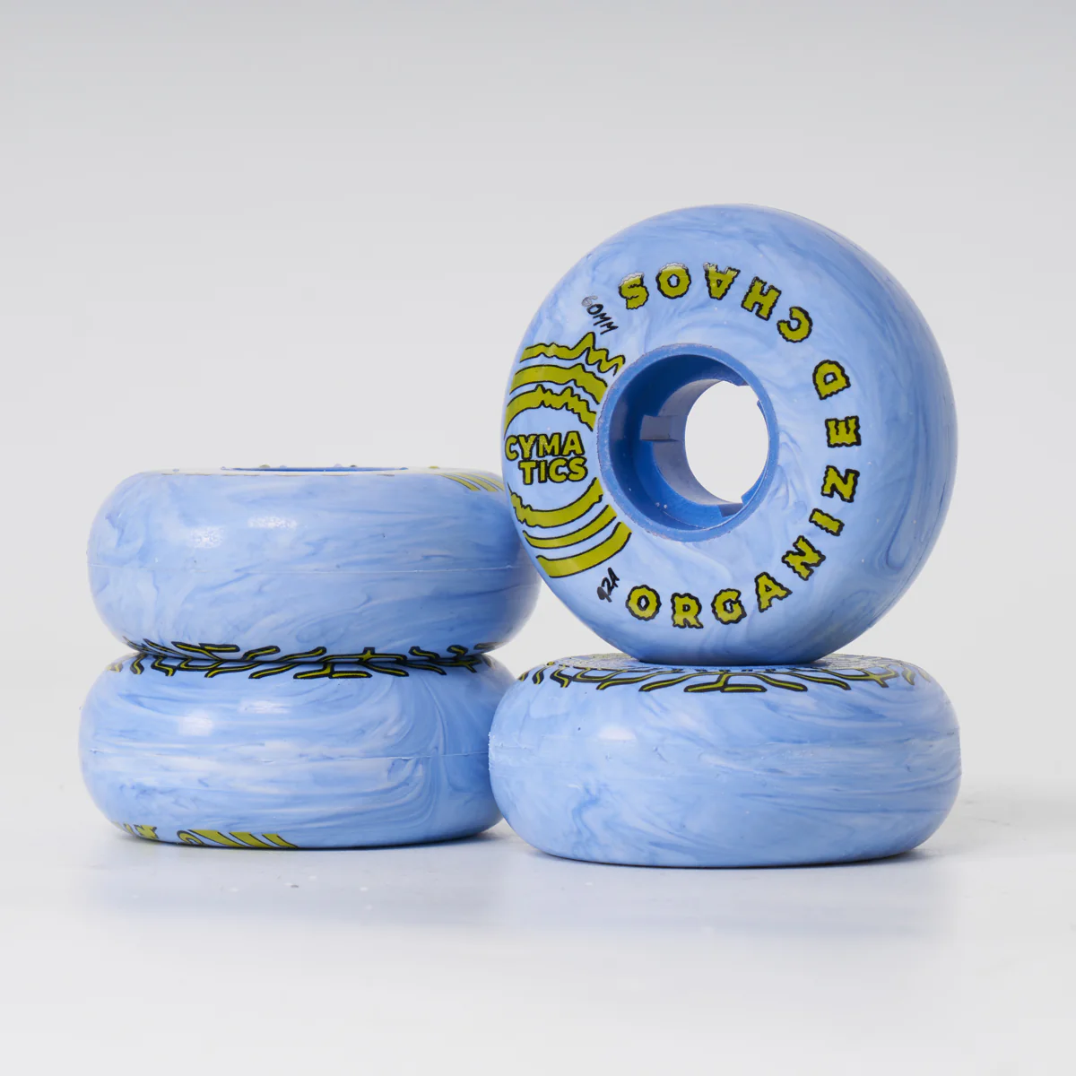 Cymatics Team 60mm 92a Wheels - Blue Marble - Image 2