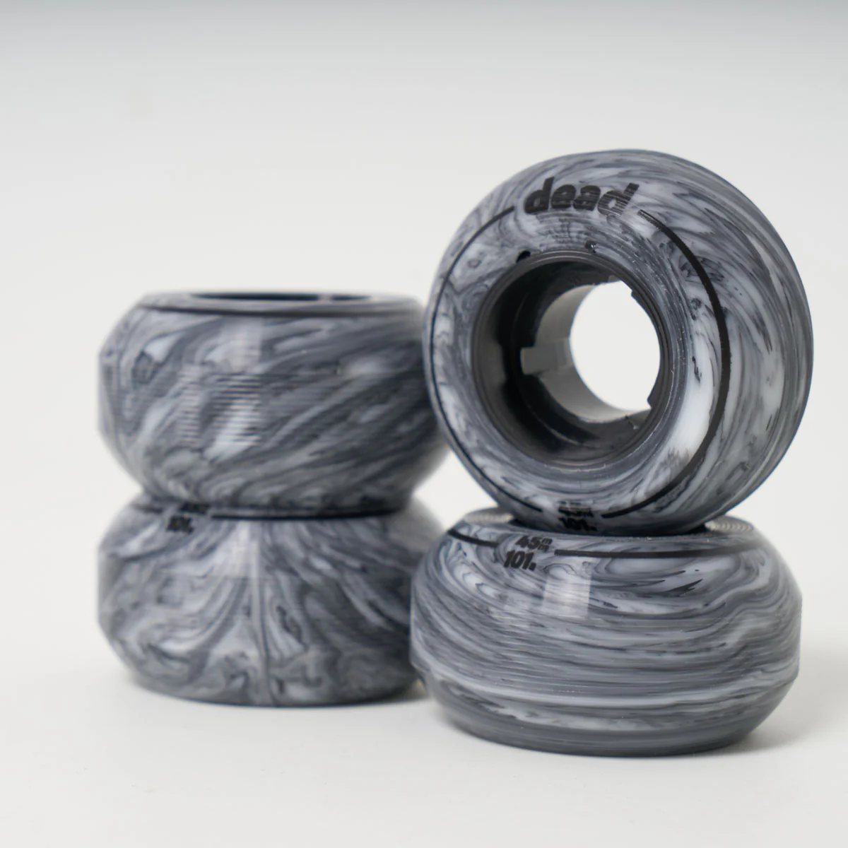 Dead 45mm 101a Anti-Rocker Wheels - Marble - Image 2