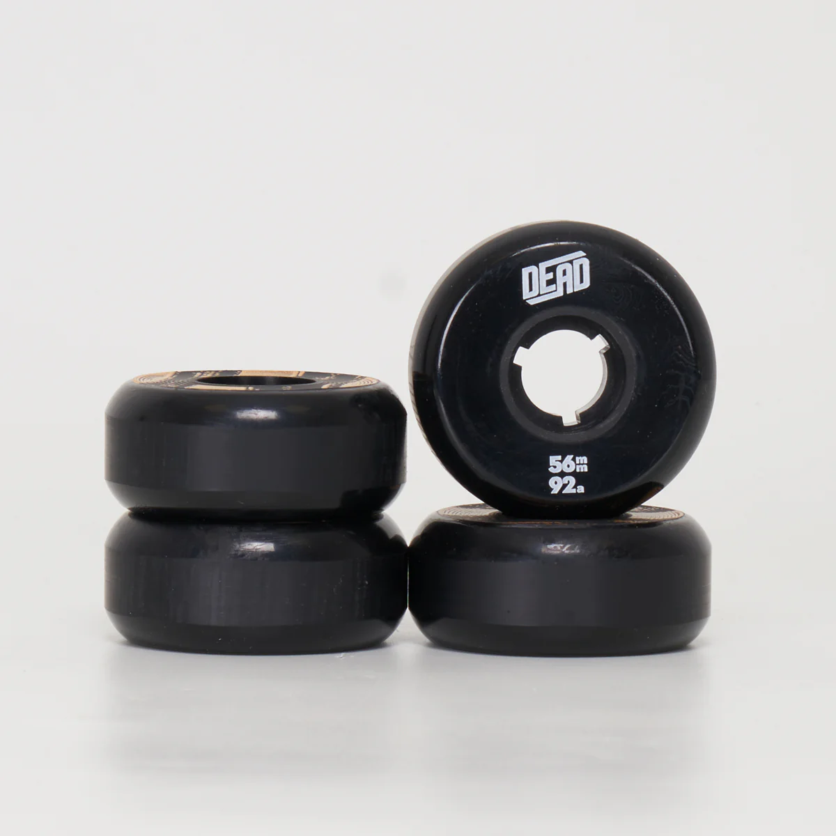 Dead 56mm / 92A Wheels - Black - Image 2