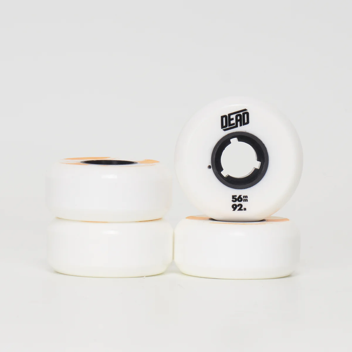 Dead 56mm / 92A Wheels - White - Image 2