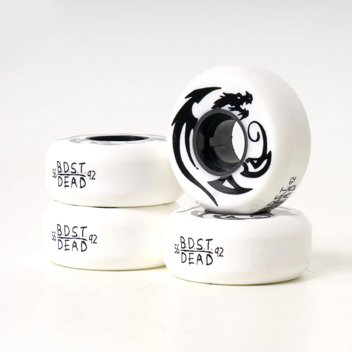 Dead X BDST 56mm 92a Wheels (Black Dragon Skate Team) - Image 3
