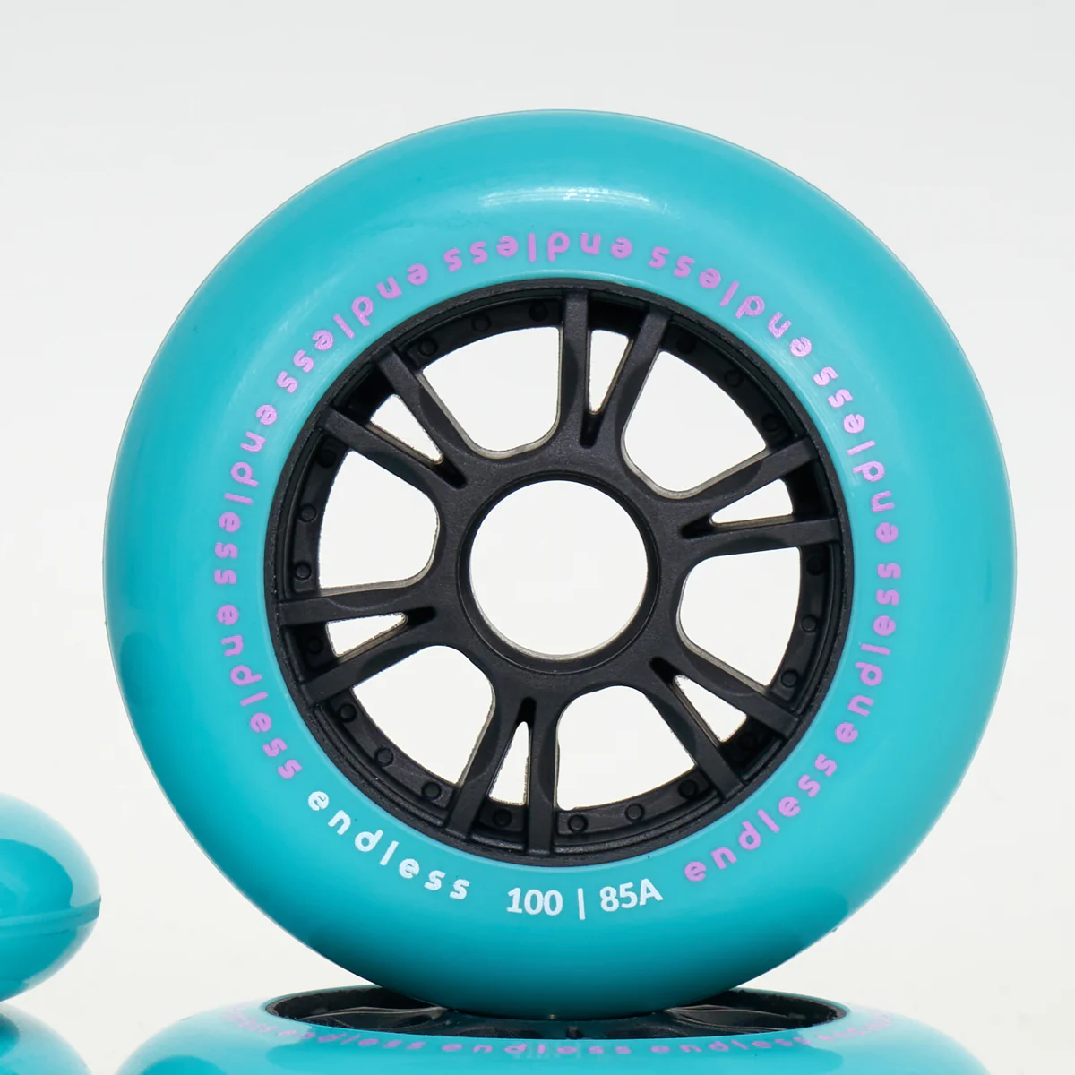 Endless 100mm / 85a Wheels - Miami Blue - Image 3