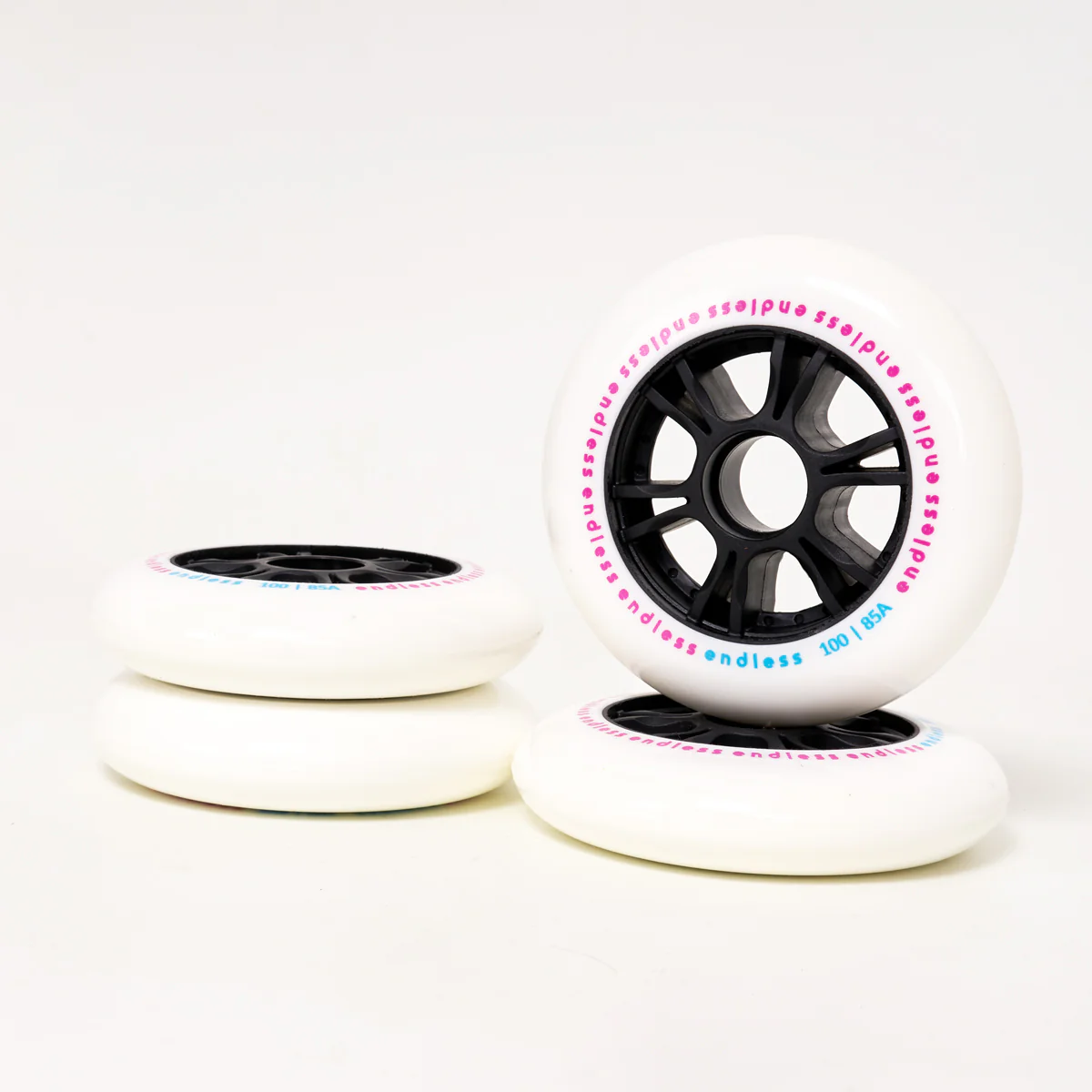 Endless 100mm / 85a Wheels - White - Image 2
