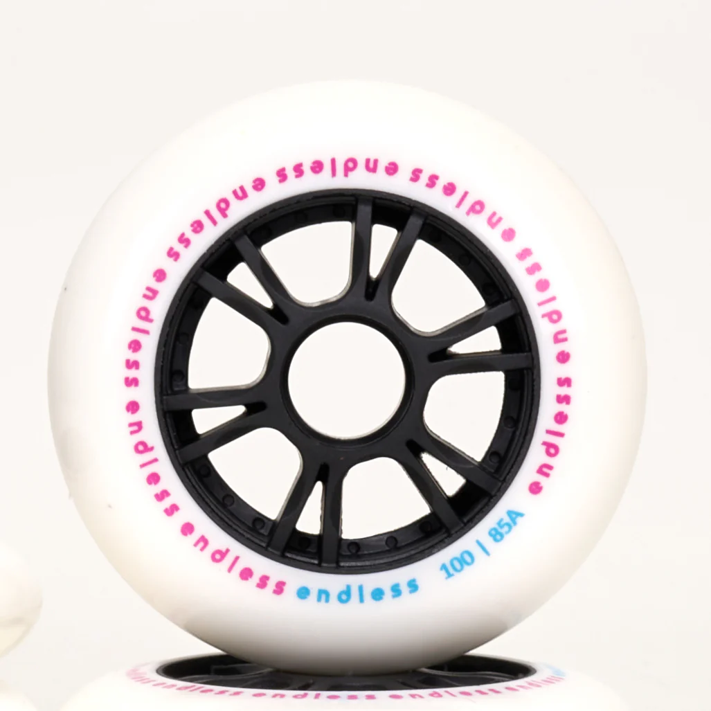 Endless 100mm / 85a Wheels - White - Image 4