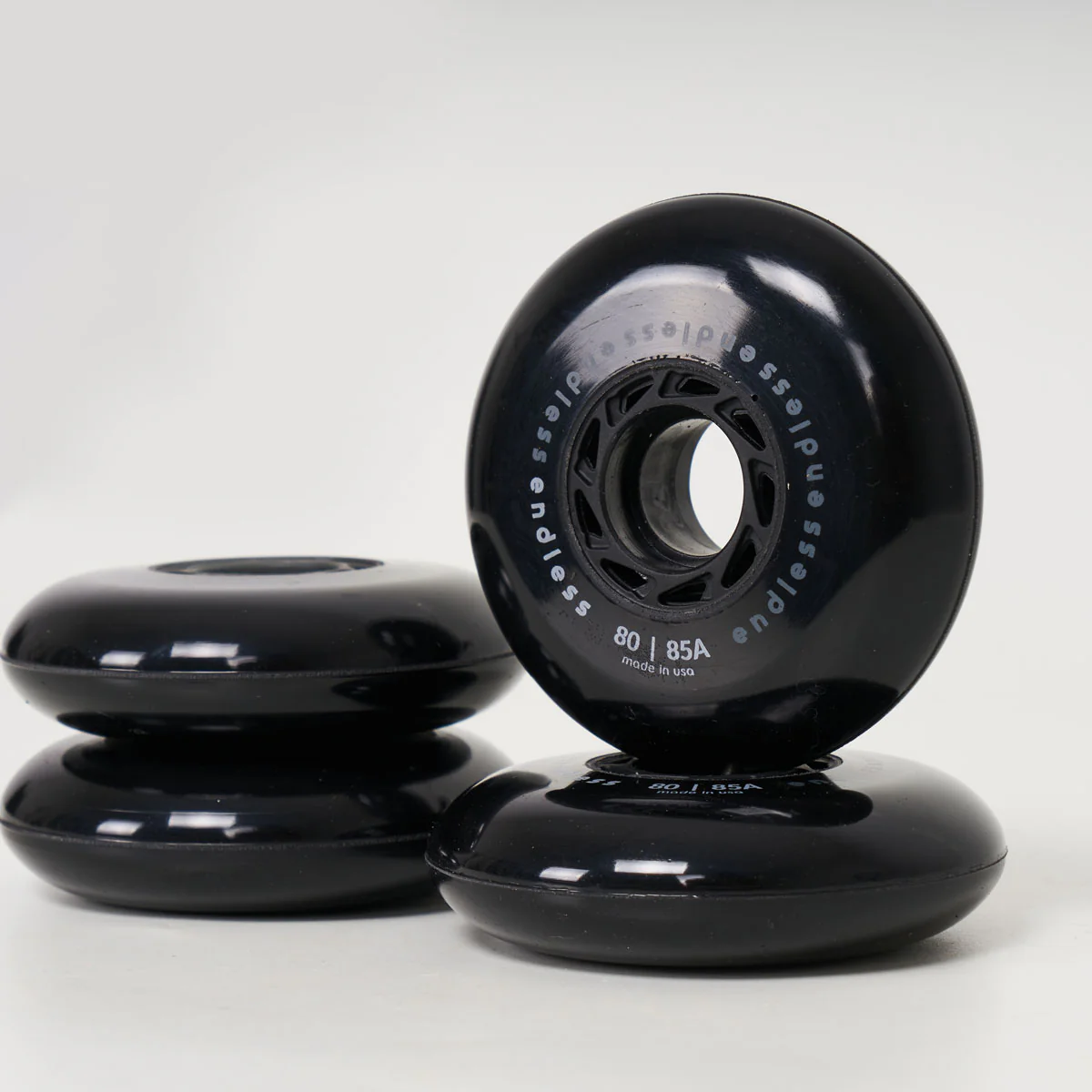 Endless 80mm / 85a Wheels - Black - Image 2