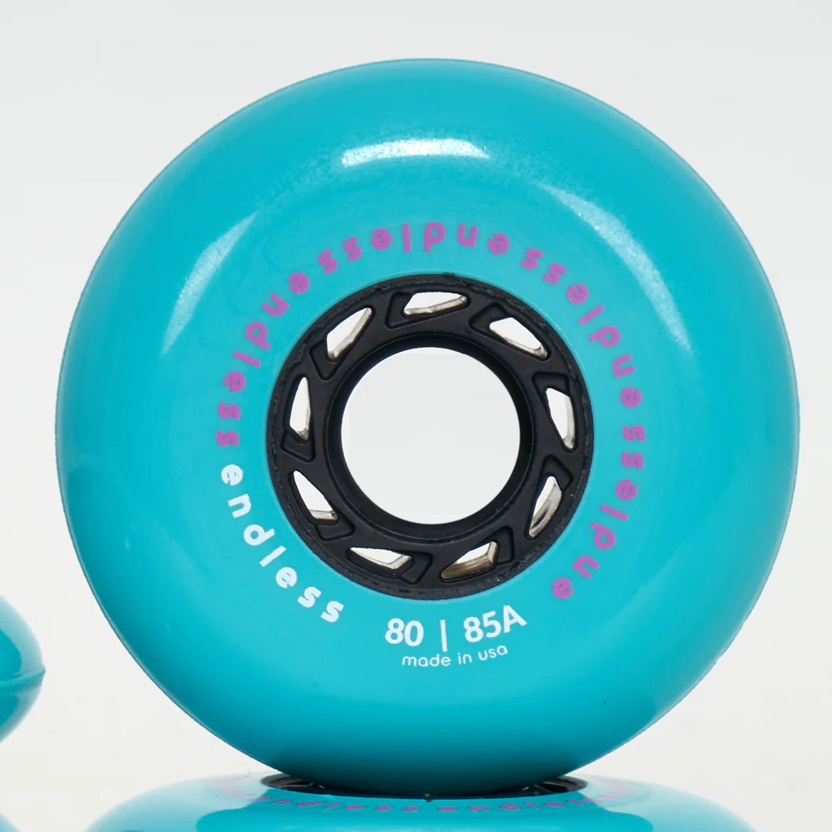 Endless 80mm / 85a Wheels - Miami Blue - Image 4