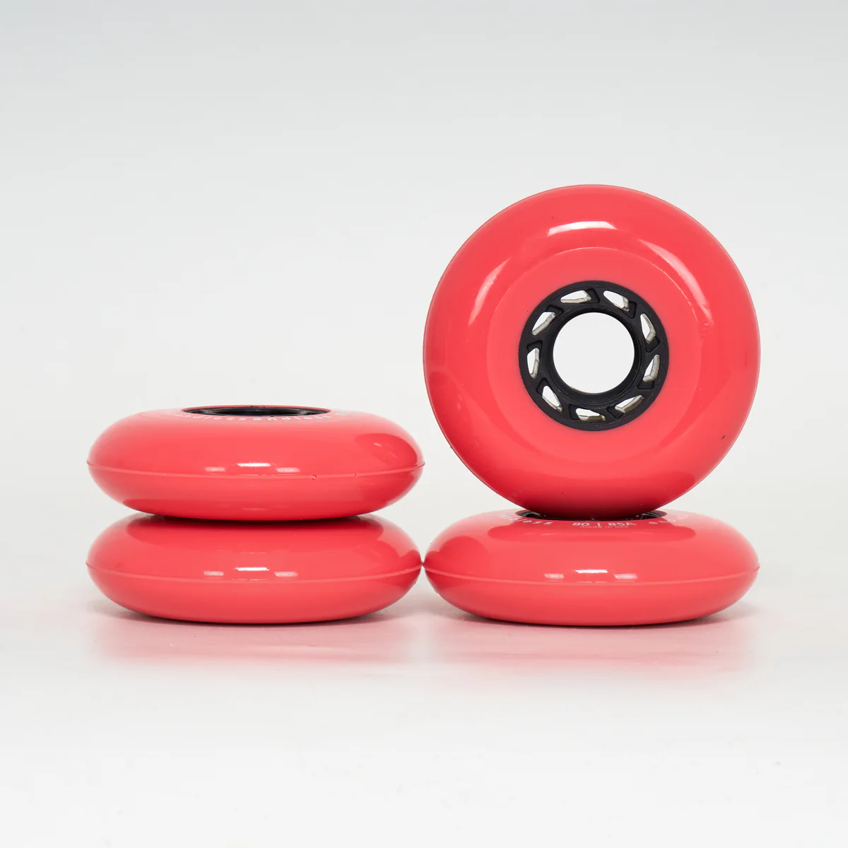 Endless 80mm / 85a Wheels - Neon Coral - Image 2