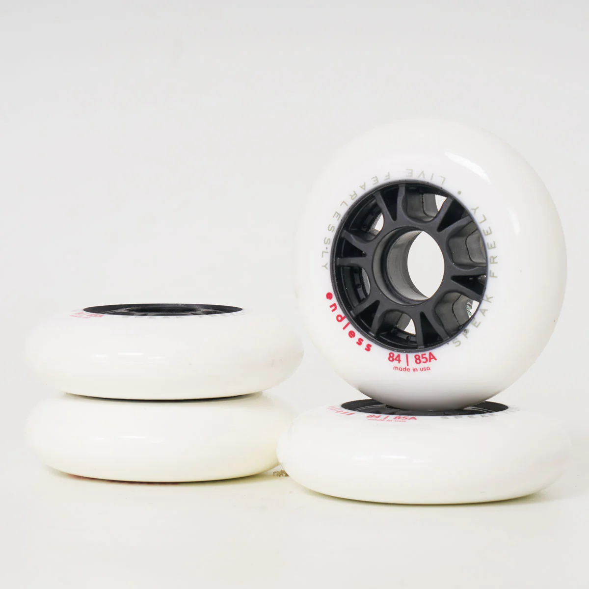 Endless 84mm Wheels - White (Set of 4) - Image 3