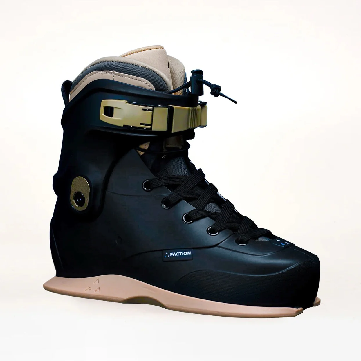 Faction Plastiks V1 Black Skates – Boot Only