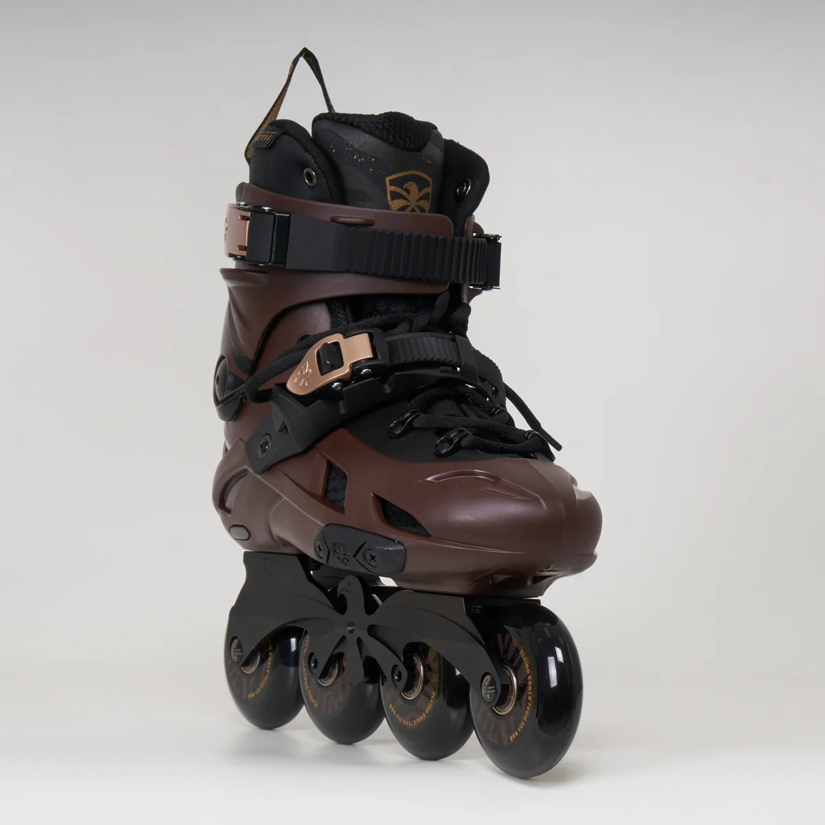 Flying Eagle Optimum Dual Density Inline Skates - Unisex - Brown - Image 2