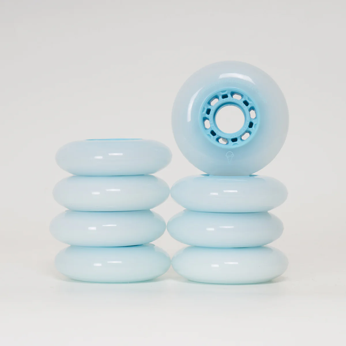 Flying Eagle Ice Cream 80mm Wheels - Blue