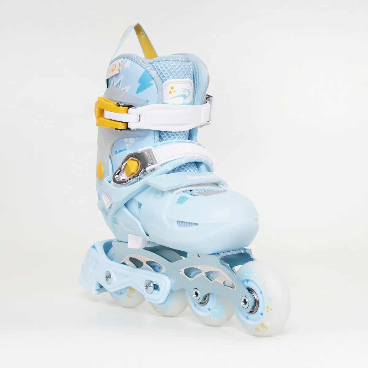 Flying Eagle S6S Pro Kids Skates - Sky Blue - Image 2