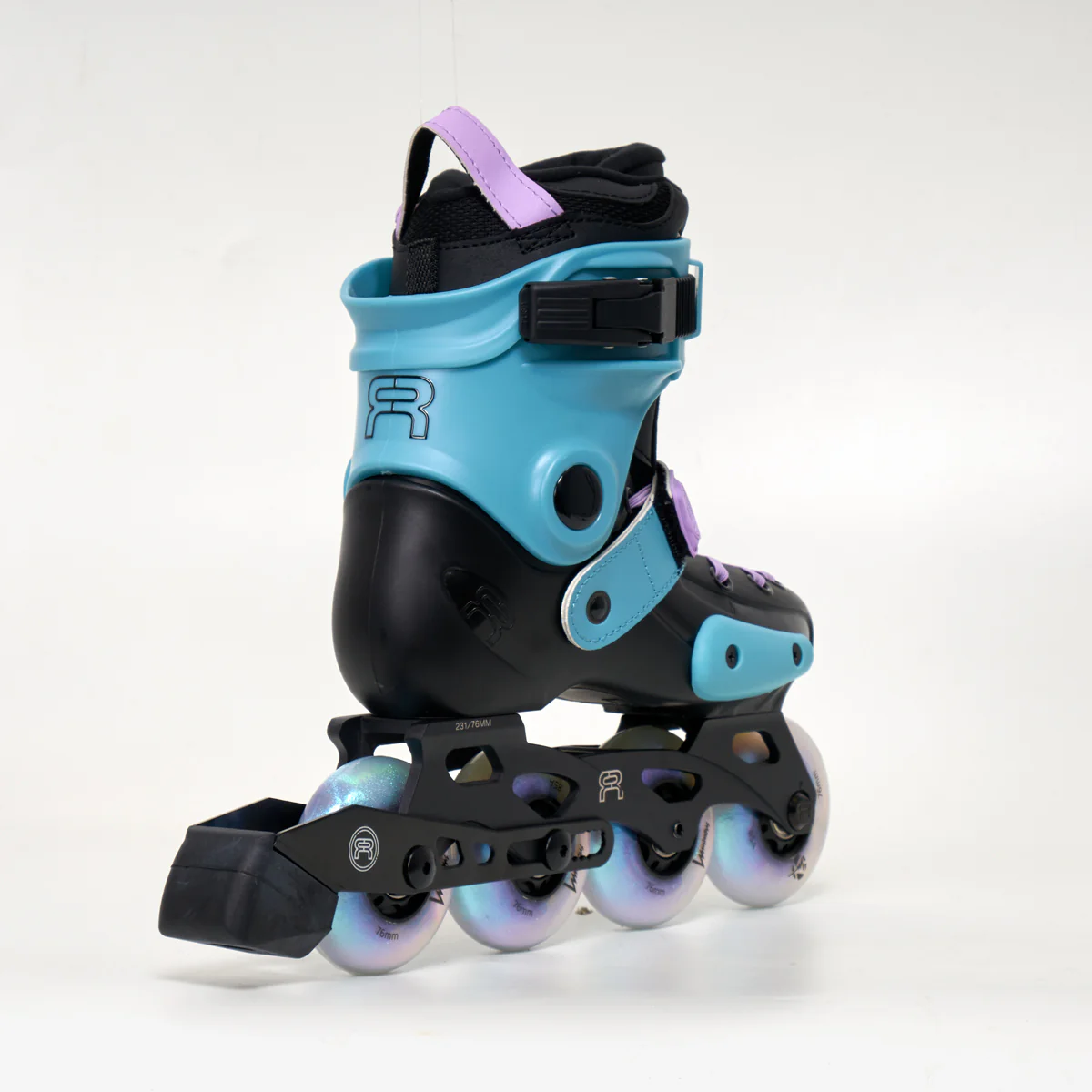 FR Skates FR Junior Adjustable Inline Skates - Unisex - Luminous Black Pearl - Image 3