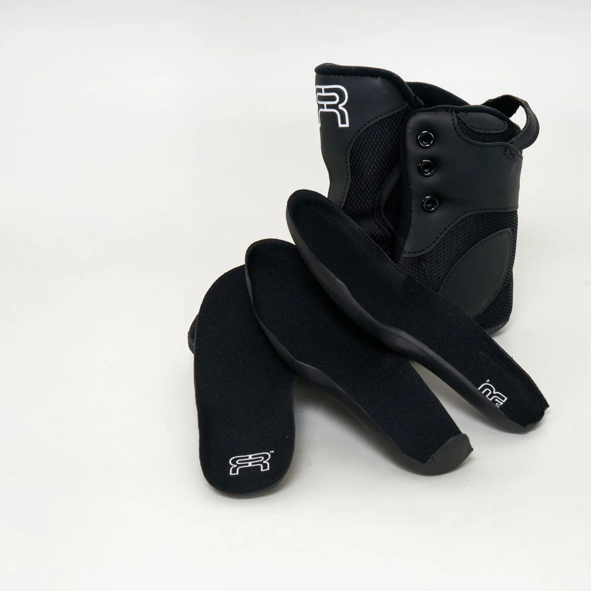 FR Skates FR Junior Adjustable Inline Skates - Unisex - Black - Image 4