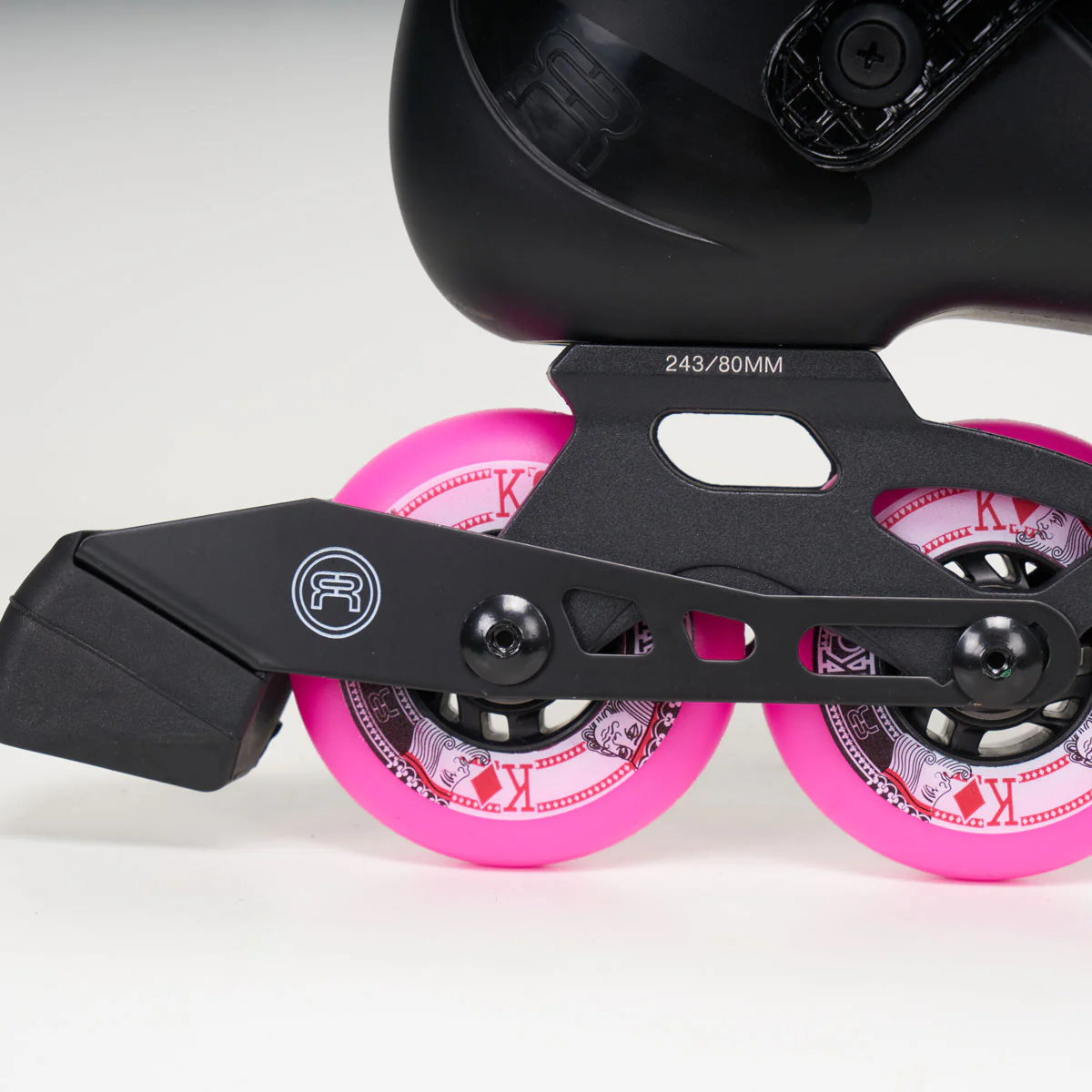 FR Skates FRW 80 (FRX Womans) - Black/Pink - Image 4