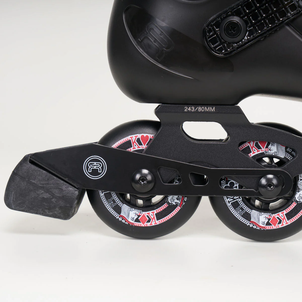 FR Skates FRW 80 (FRX Women's) - Black/White - Image 4