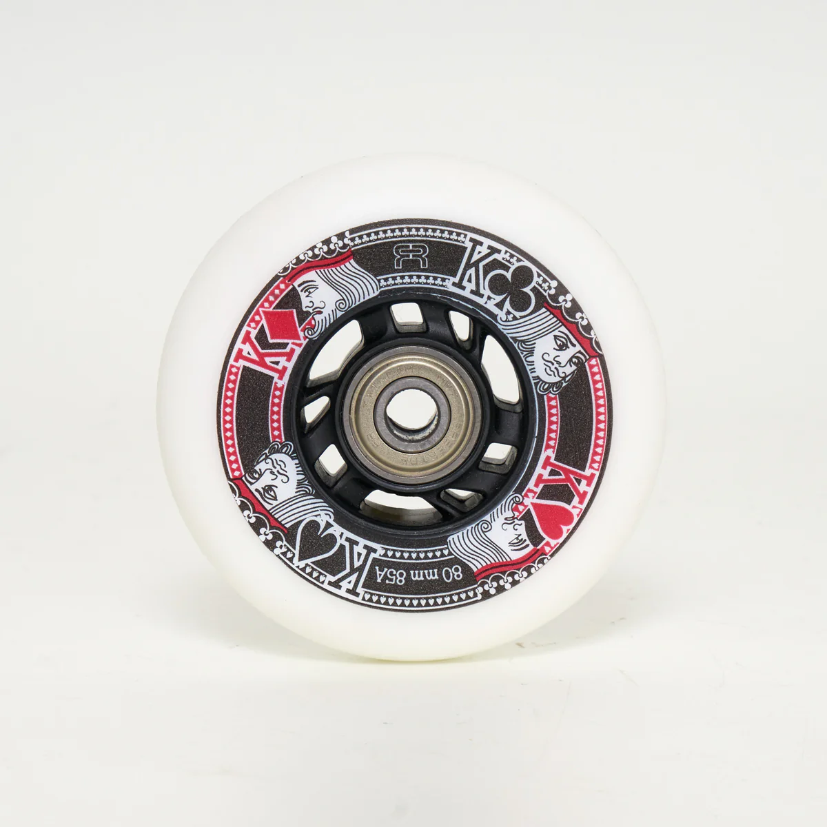 FR Street Kings 80mm Wheels - w/Twincam MW7 Bearings - White (Singles) - Image 2