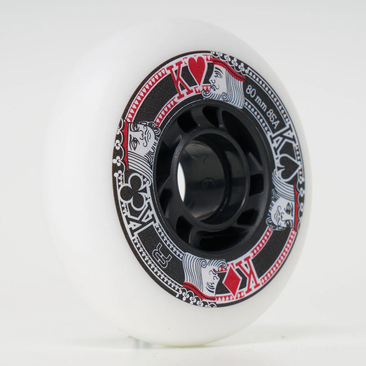 FR Street Kings 80mm Wheels - White (Singles) - Image 2