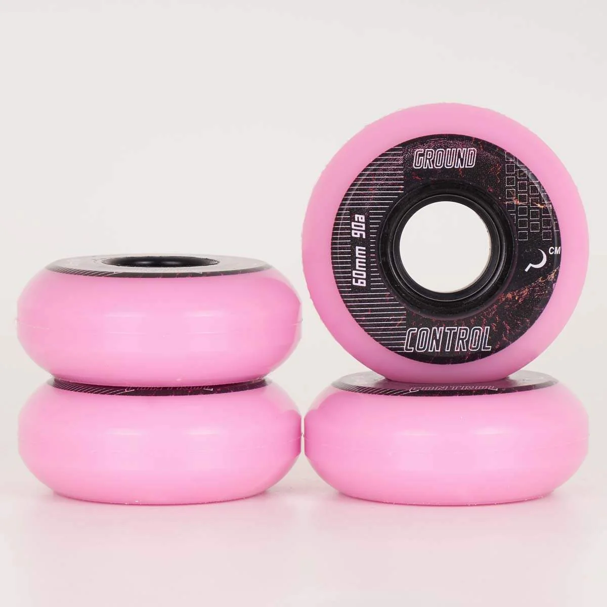 Ground Control EarthCity Wheels 60mm / 90a - Pink