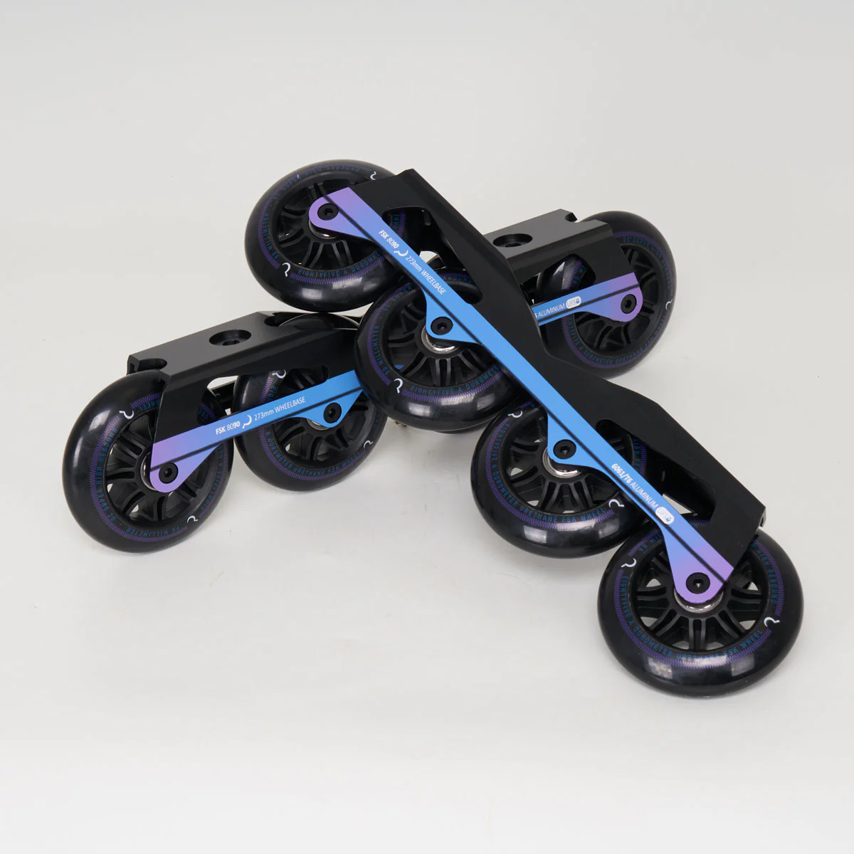Ground Control FSK 80/90 - Complete Wheel/Frame Set (Oil Slick) - Image 2