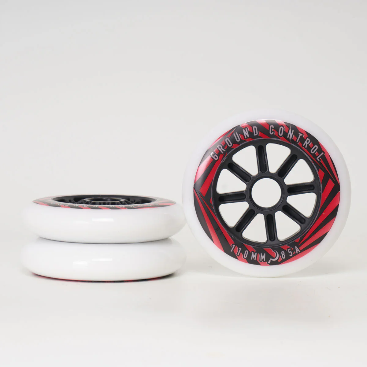 Ground Control Psych FSK 110mm Red Wheels  - 3 Pack