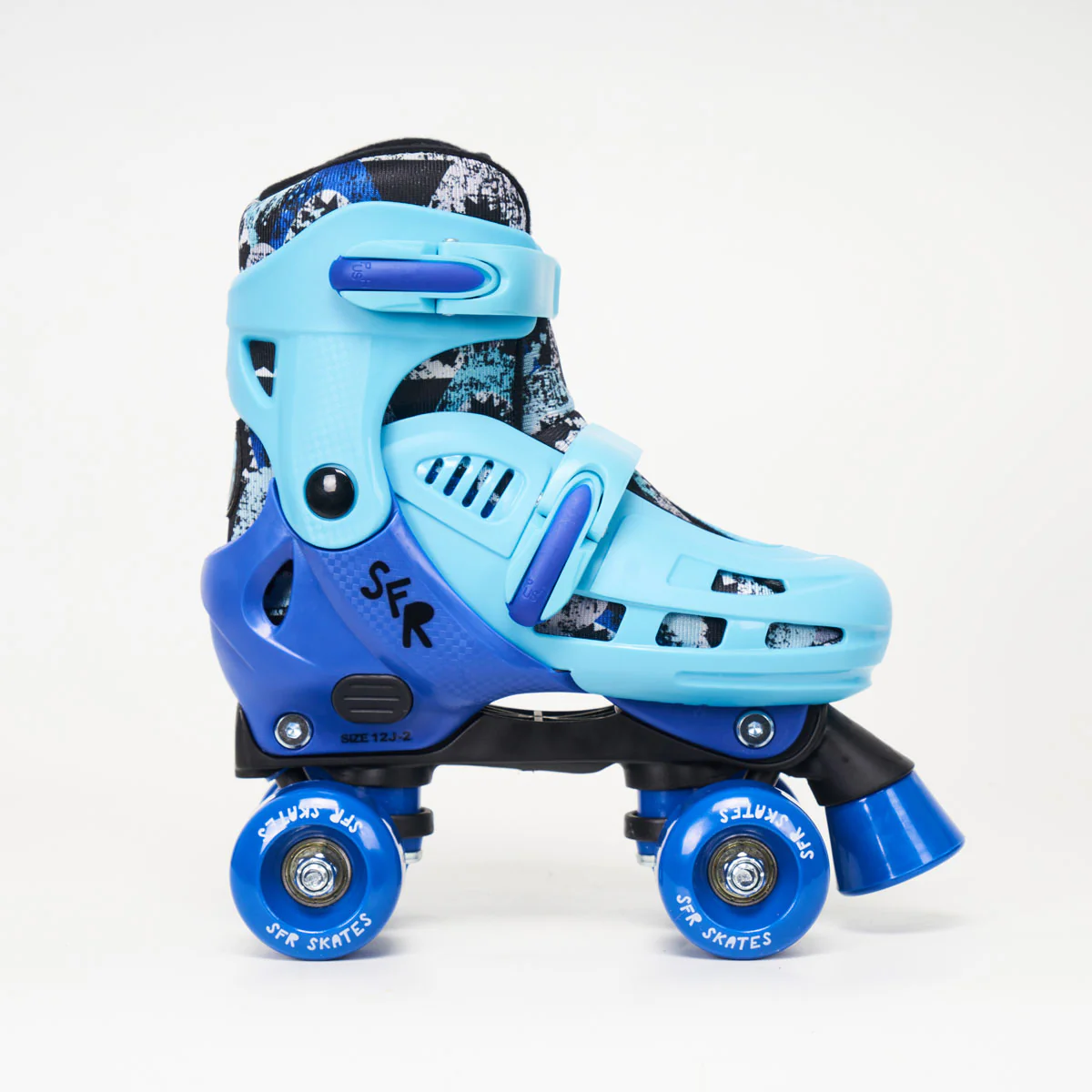 SFR Hurricane IV Shark Junior Adjustable Quad Skates - Image 3