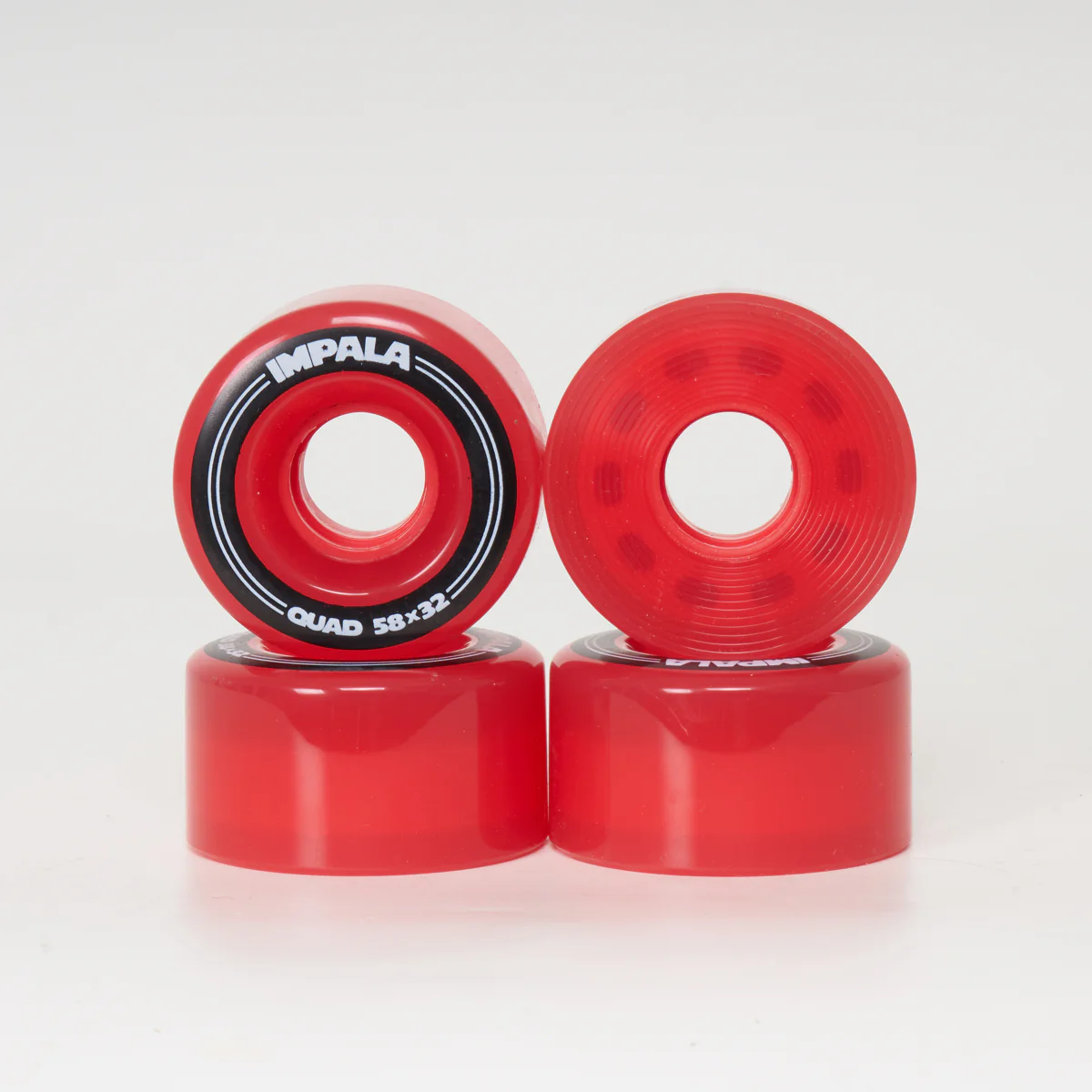 Impala 58mm/82a Wheels - Red - Image 4