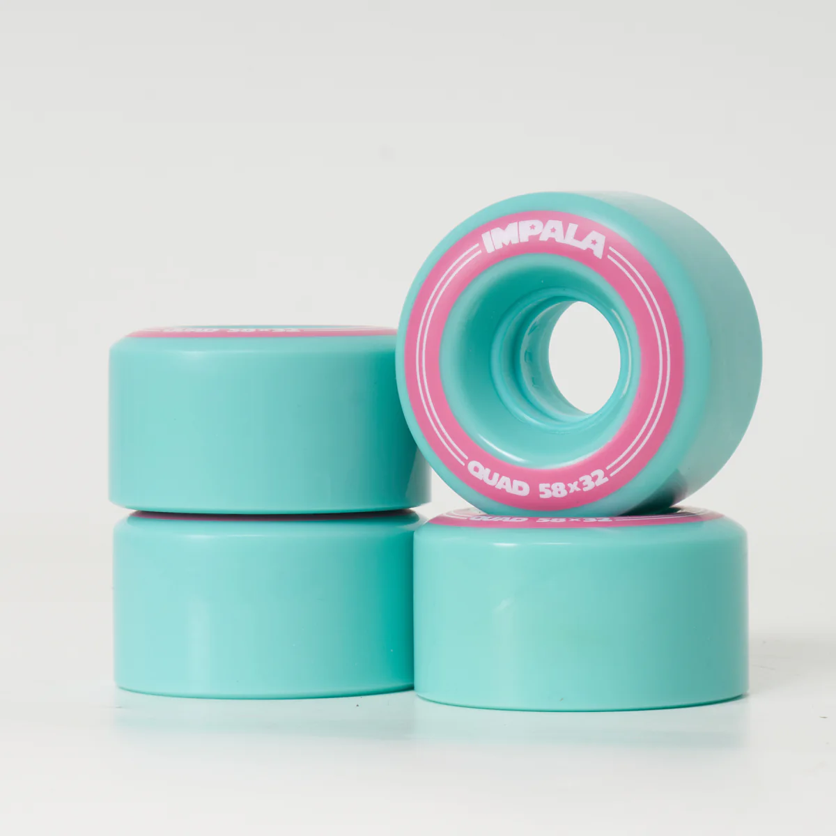 Impala 58mm Wheels 58mm/82a - Aqua - Image 3