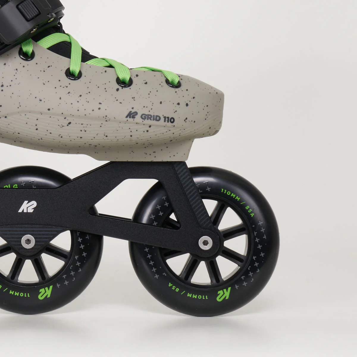 K2 Grid 110 Premium 3-Wheel Inline Skates - Unisex - With Intuition Liners - Image 4