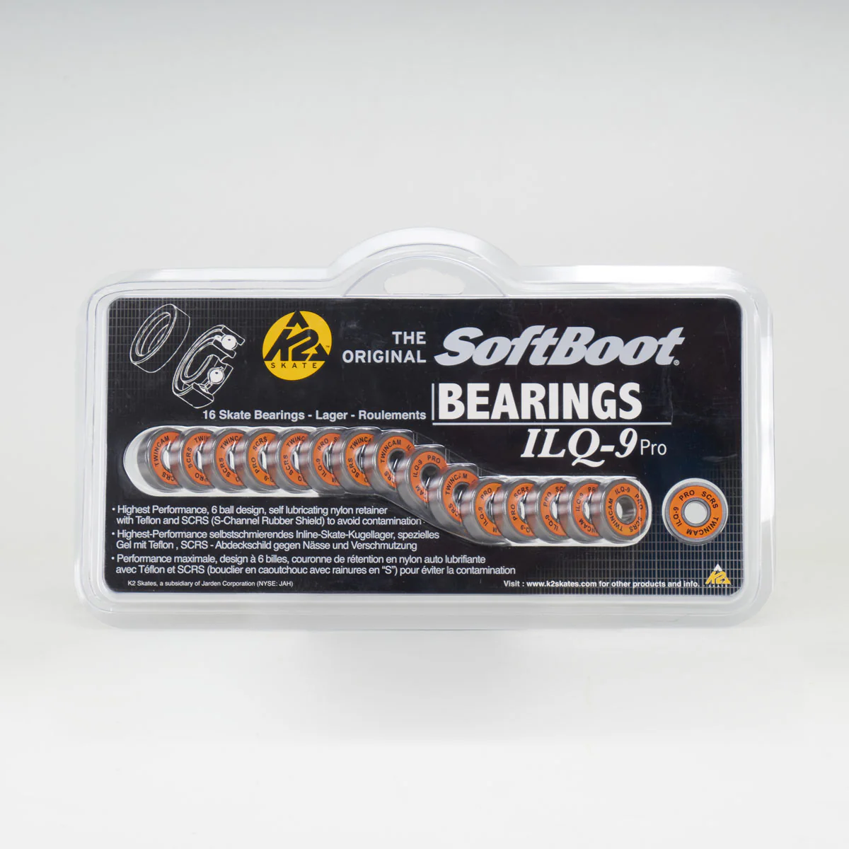 K2 ILQ 9 Pro Bearings - 16 Set