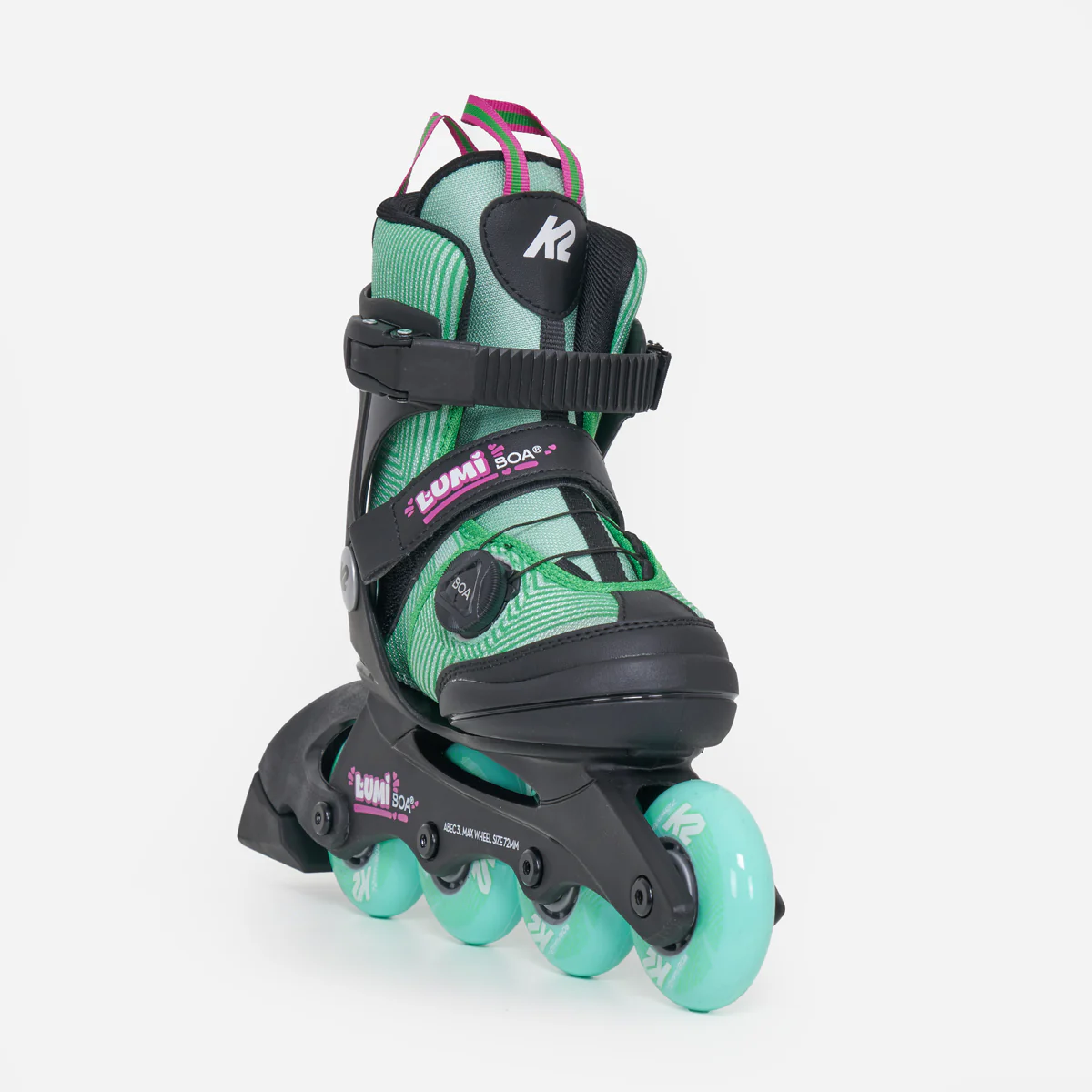K2 Lumi BOA - Kids Adjustable Inline Skates - Image 2