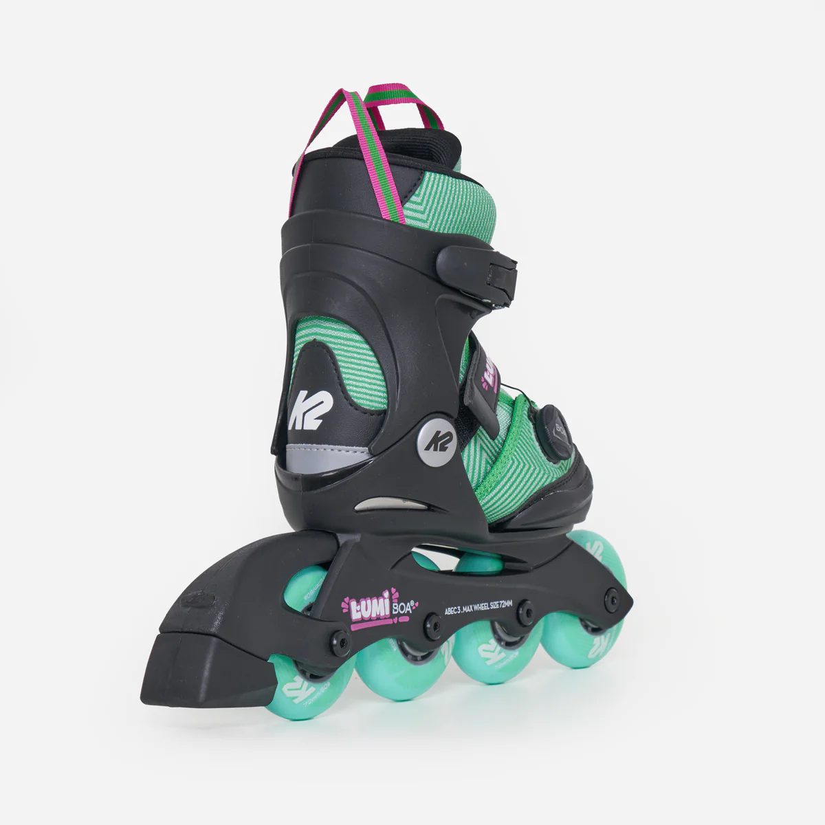 K2 Lumi BOA - Kids Adjustable Inline Skates - Image 3