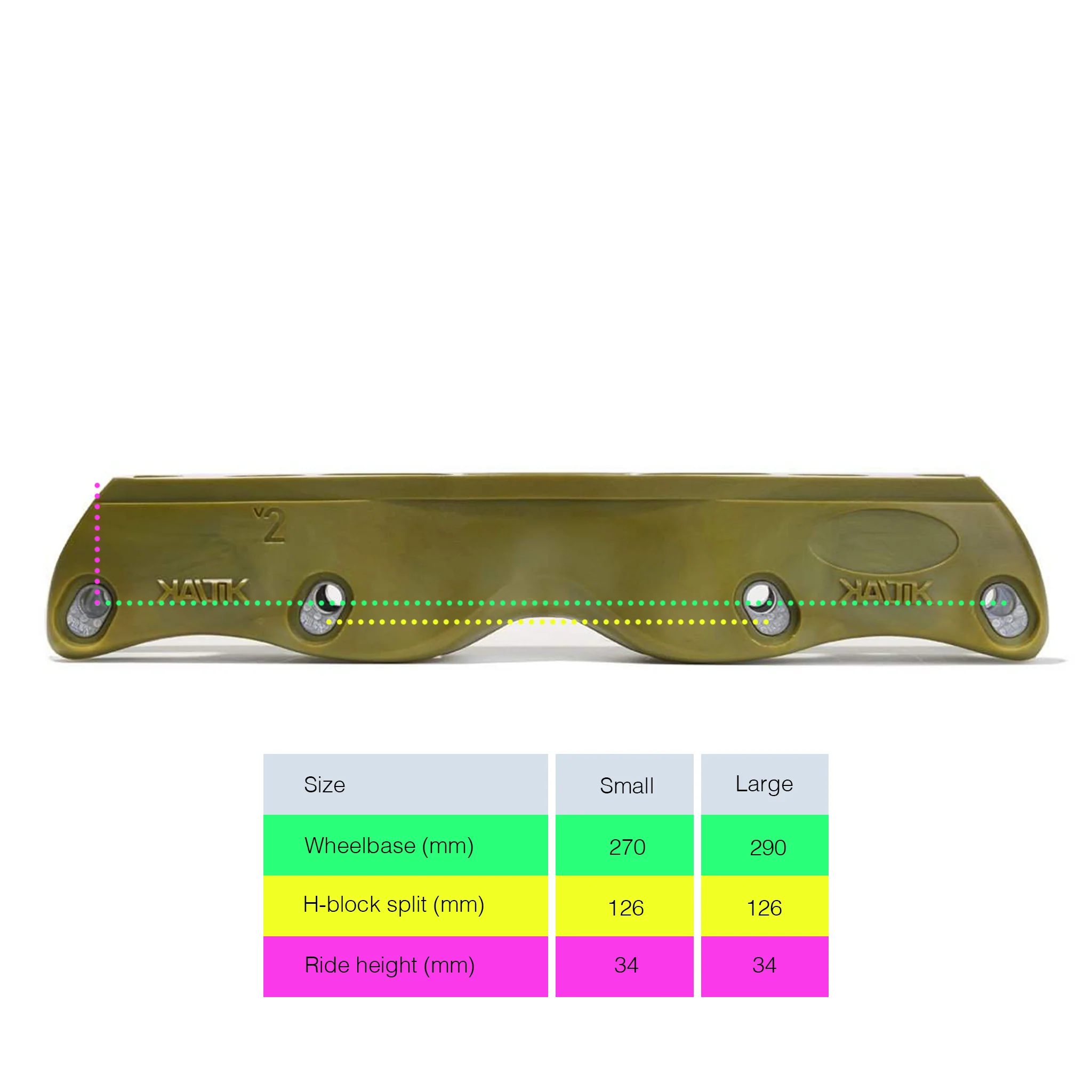 Kaltik Flat V2 Frame Gold - Image 3